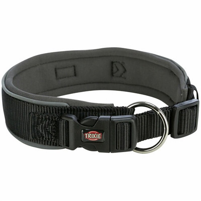 Image secondaire de Collier pour Chien Trixie Noir Graphite L/XL 53-62 cm