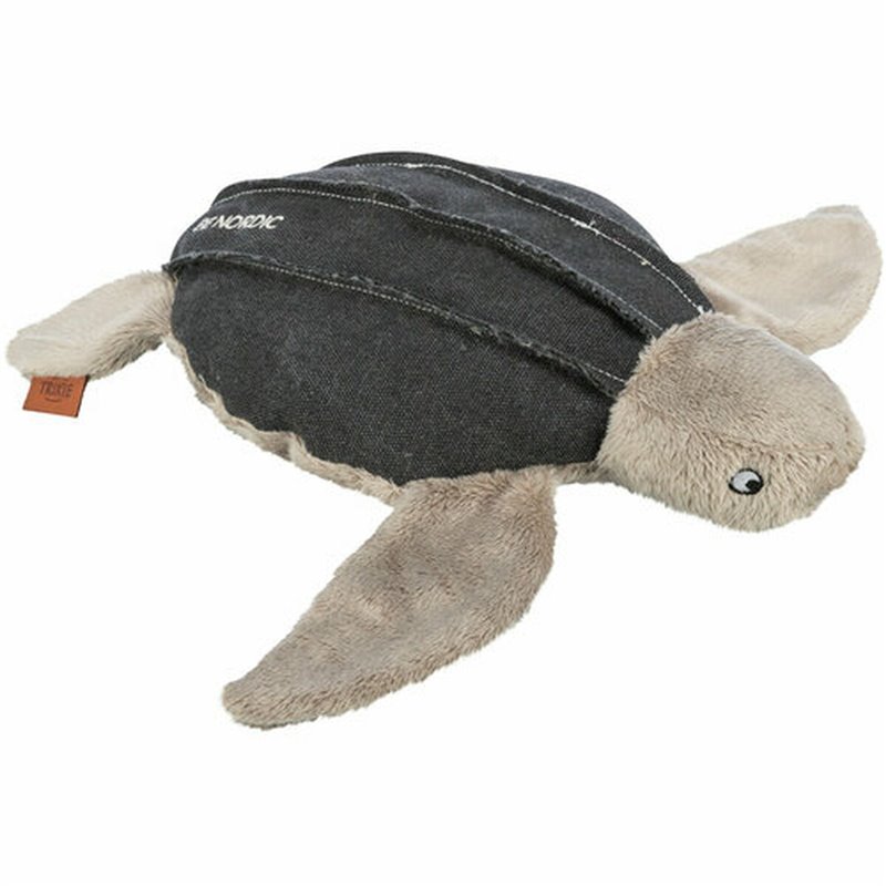 Image secondaire de Jouet pour chien en peluche Trixie Polyester Tissu Peluche Coton Tortue 34 cm