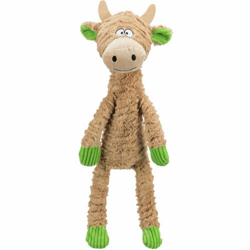 Image secondaire de Jouet pour chien en peluche Trixie Polyester Tissu Peluche Coton Vache 50 cm