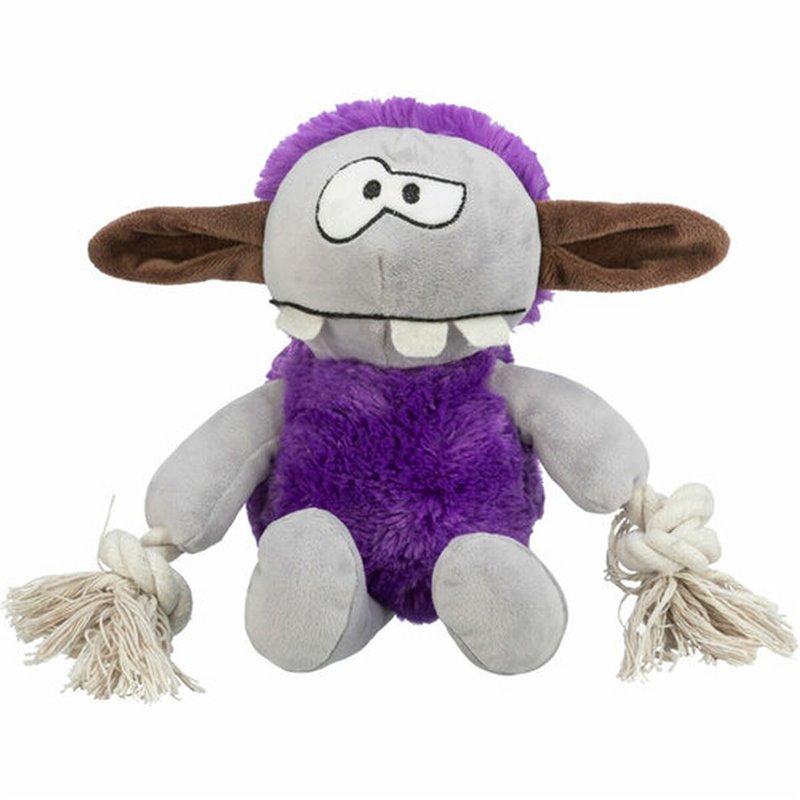 Image secondaire de Jouet pour chien en peluche Trixie Lila Polyester Tissu Peluche Coton Monstre 32 cm