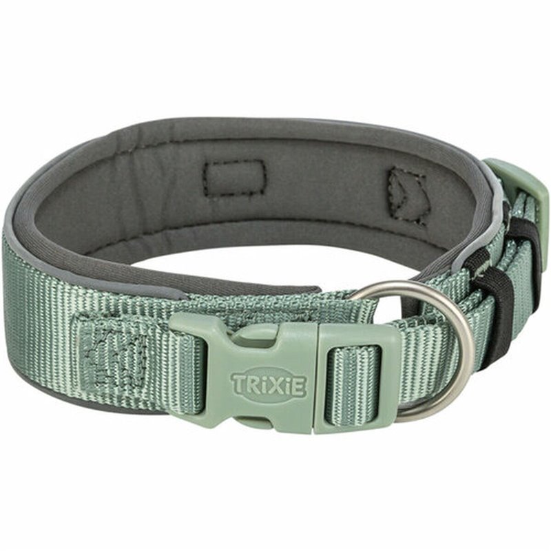 Image secondaire de Collier pour Chien Trixie Premium Vert Graphite L 46-55 cm