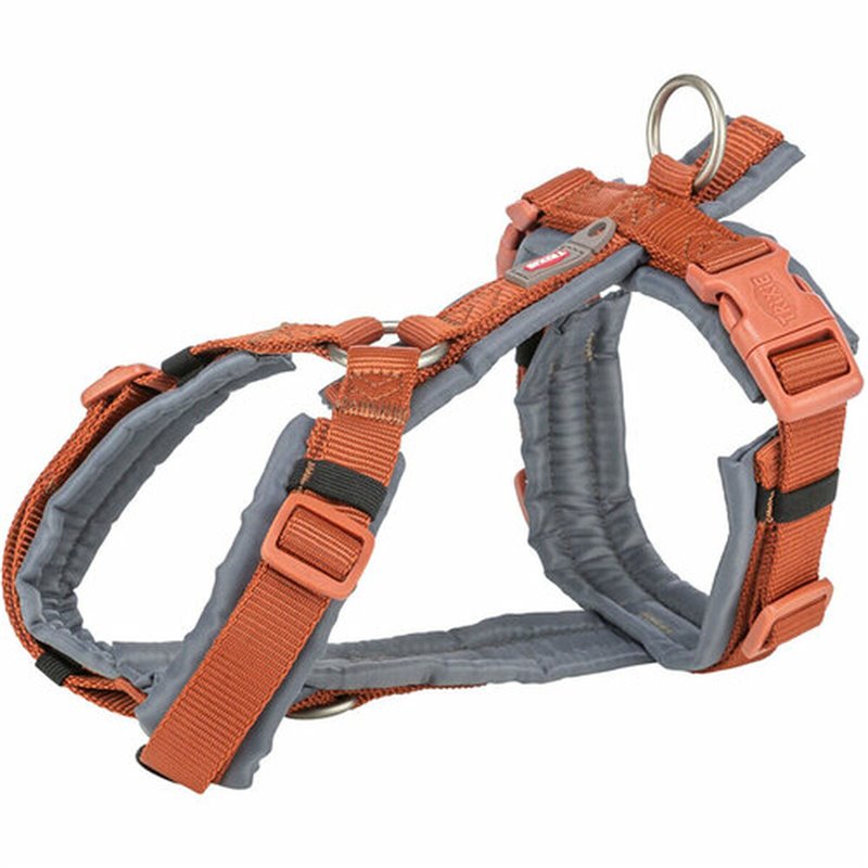 Image secondaire de Harnais pour Chien Trixie Premium Trekking Orange Graphite S