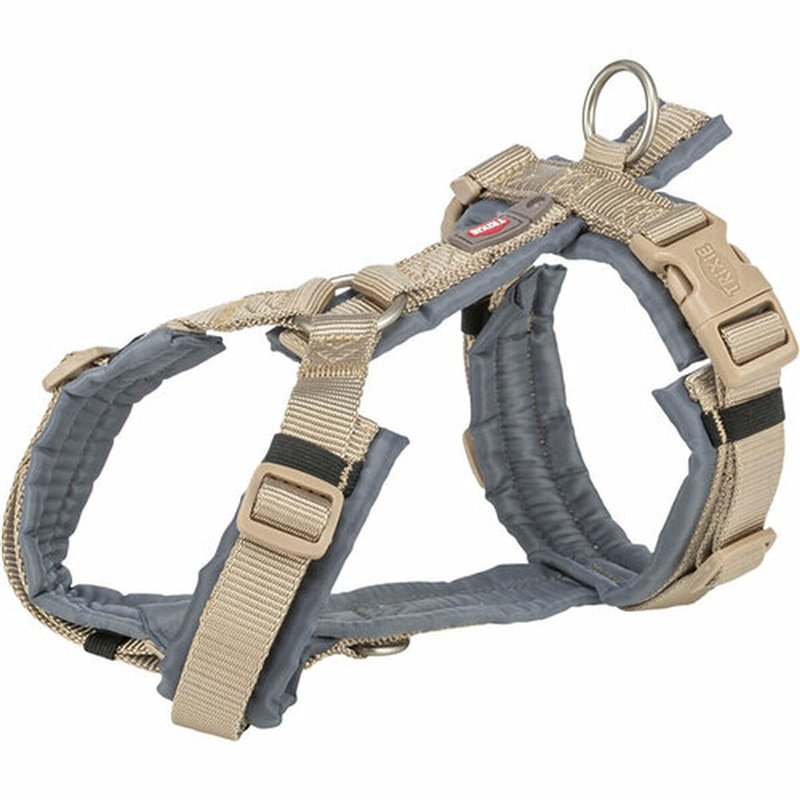 Image secondaire de Harnais pour Chien Trixie Premium Trekking Graphite Sable S/M