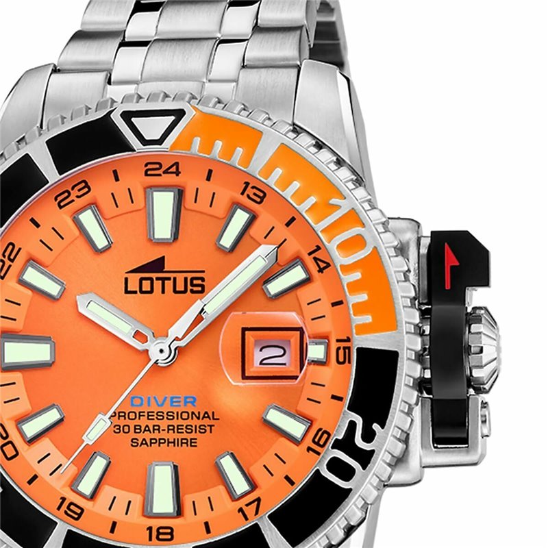 Image secondaire de Montre Homme Lotus LOTUS Orange Argenté