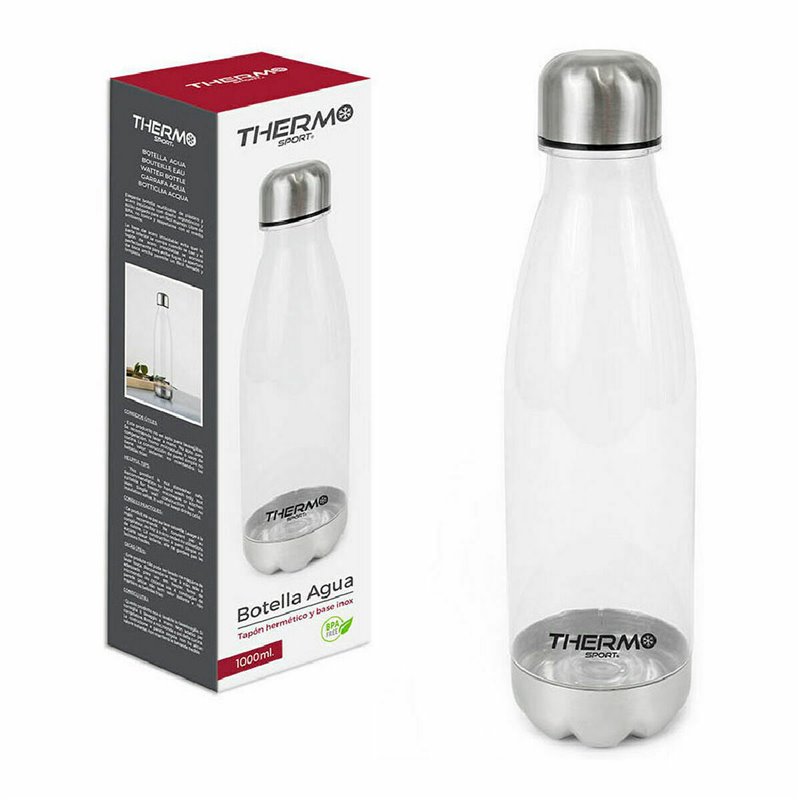 Bouteille d'eau ThermoSport 12169 Vert Plastique 1 L