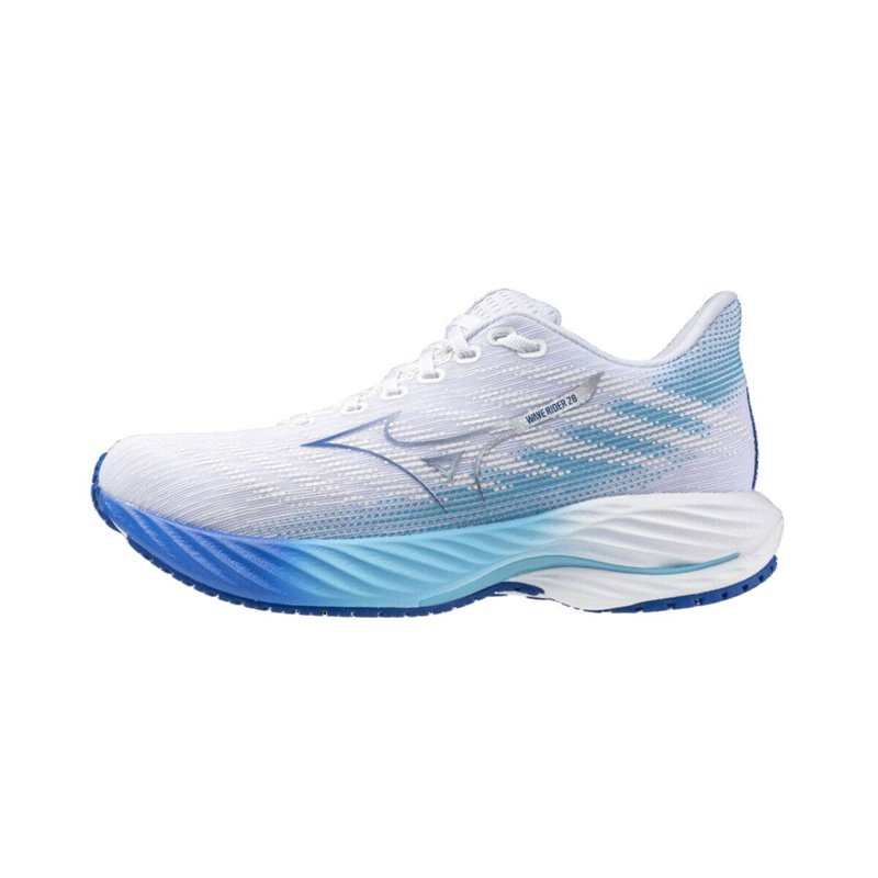 Image secondaire de Chaussures de Running pour Adultes Mizuno Wave Rider 28 Blanc Femme