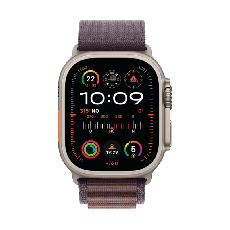 Image secondaire de Montre intelligente Apple MREW3FD/A Titane 49 mm