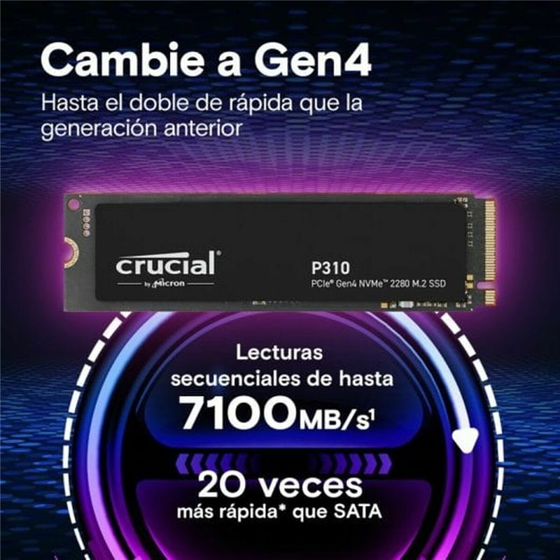 Image secondaire de Disque dur Crucial CT1000P310SSD8 1 TB SSD