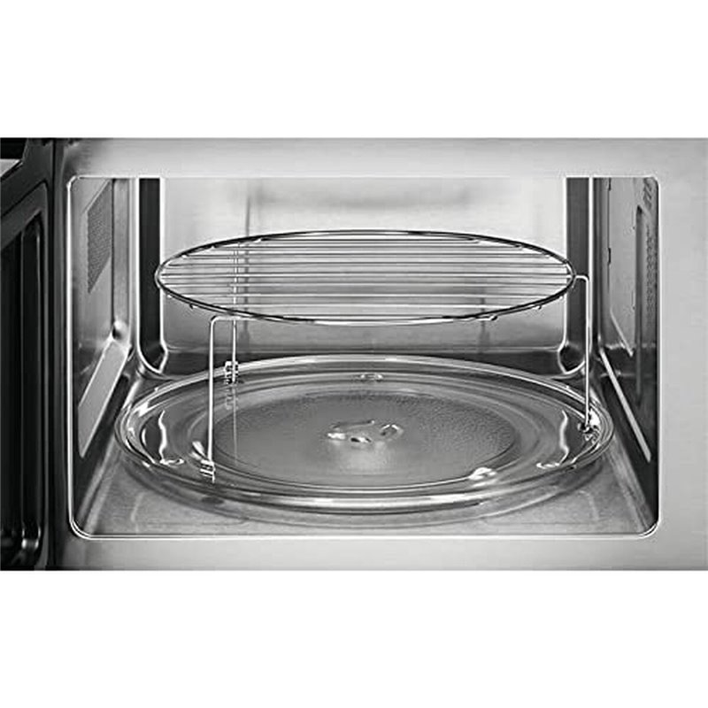 Image secondaire de Micro-ondes AEG MBB1756D-M Noir Acier 800 W 16 L