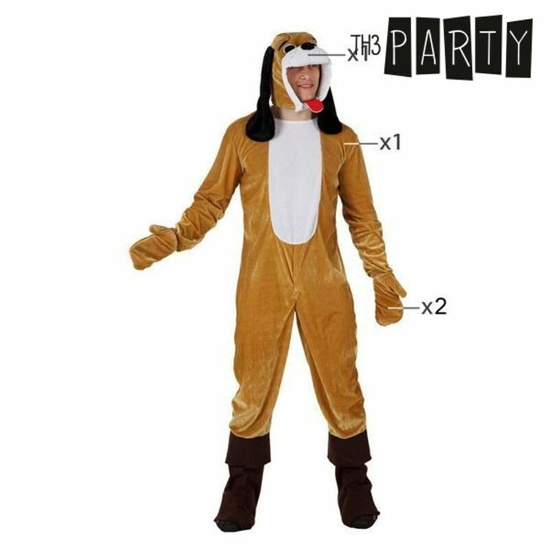 Image secondaire de Déguisement pour Adultes Th3 Party Marron animaux XL