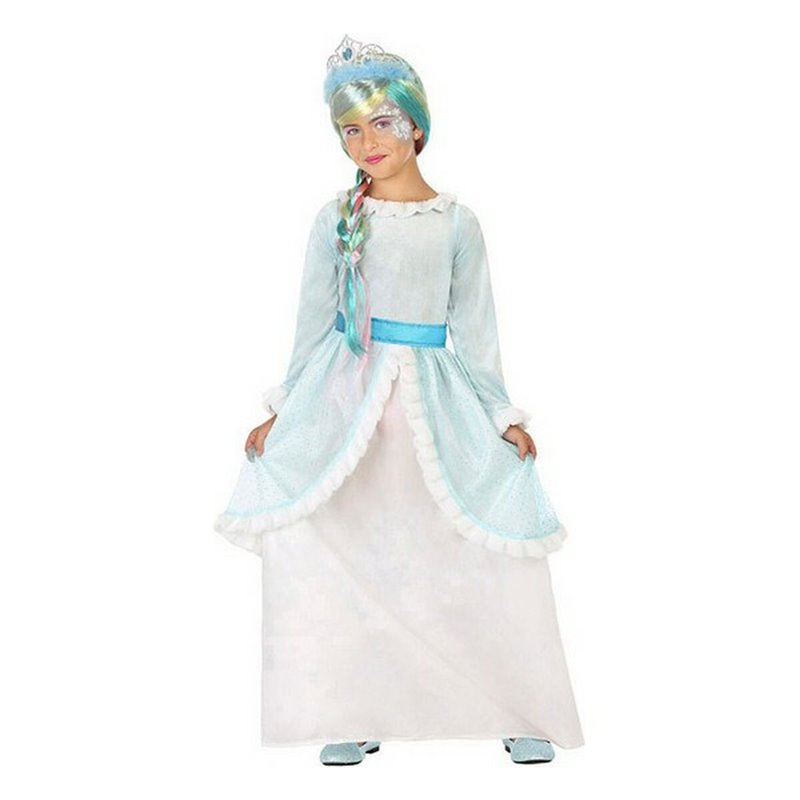 Image secondaire de Déguisement pour Enfants Bleu Princesse