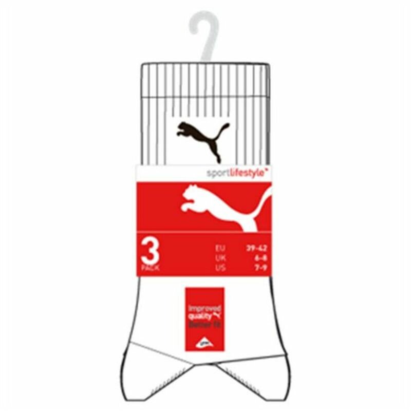 Image secondaire de Chaussettes de Sport Puma SPORT (3 Paires) Blanc