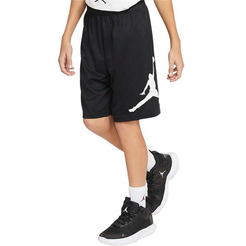 Image secondaire de Short de Sport pour Enfants JUMPMAN WRAP Nike MESH 957371 023 Noir