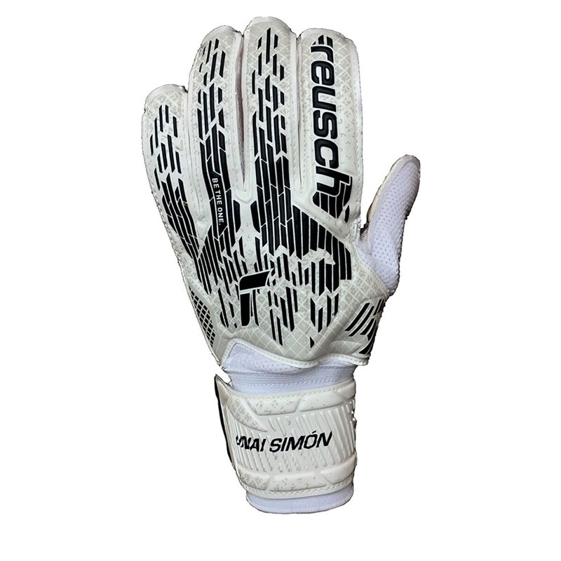 Gants de Gardien de But Reusch ATTRAK SOLID JUNIOR 5462017 Blanc