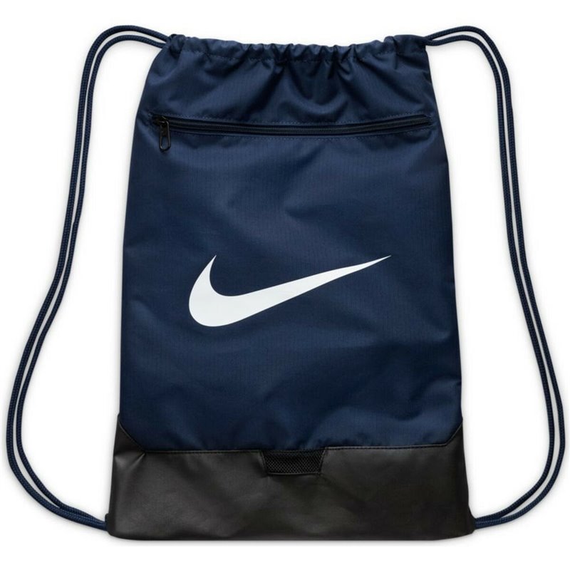 Sac à dos serré par des ficelles Nike BRASILIA DM3978 410 Blue marine Taille unique