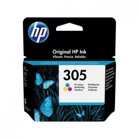 HP 305 Cartouche d'Encre Tricolor Authentique pour HP DeskJet 230 21,99 €