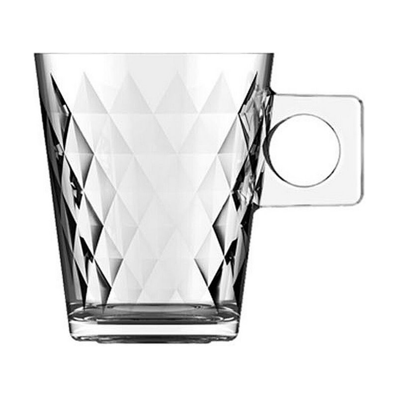 Image secondaire de Ensemble de tasses à café Inde Lima diamante (3 Pièces) (24 Unités)