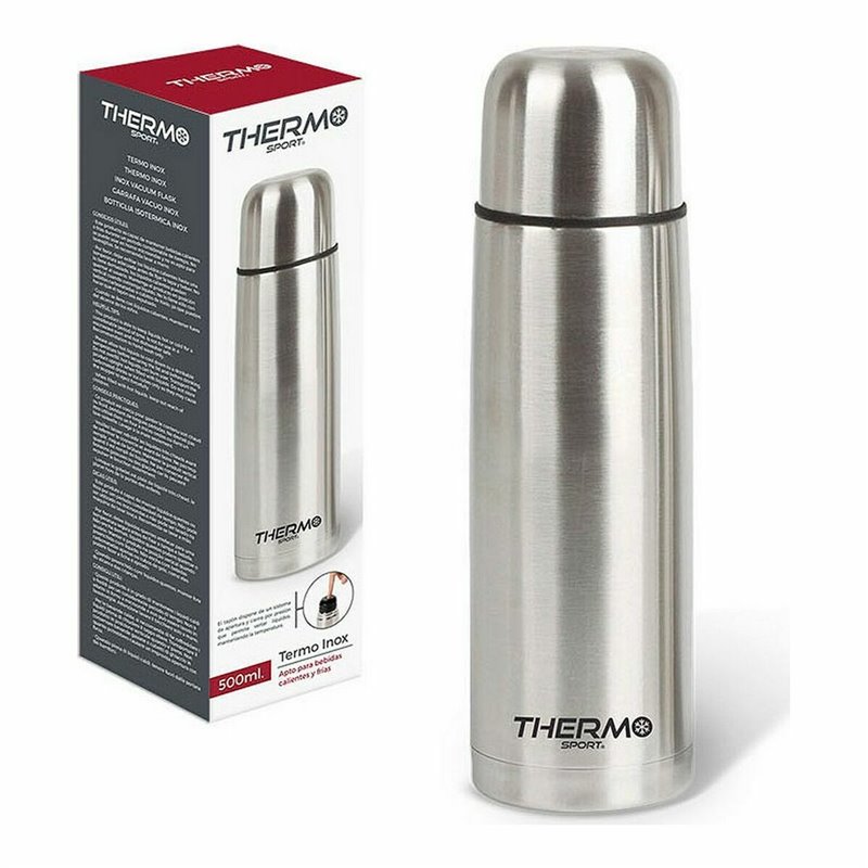 Image secondaire de Thermos pour aliments ThermoSport Acier inoxydable 500 ml 6,8 x 24,5 cm (6 Unités)