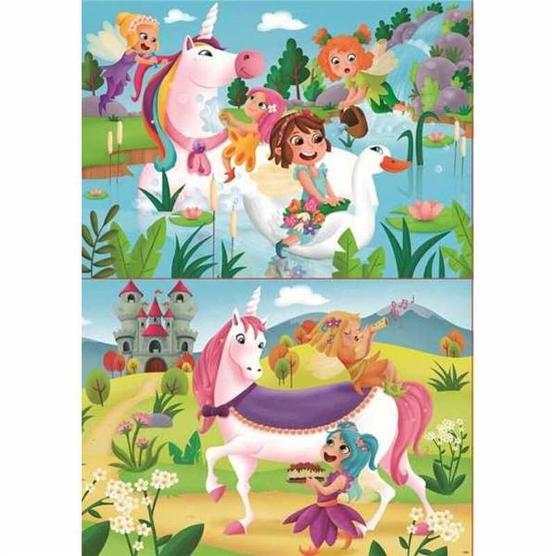 Image secondaire de Puzzle Educa Unicorns and Fairies (40 pcs)