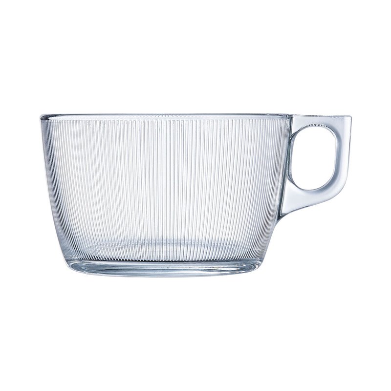 Image secondaire de Tasse Luminarc Stripy Grand Transparent verre (500 ml) (6 Unités)