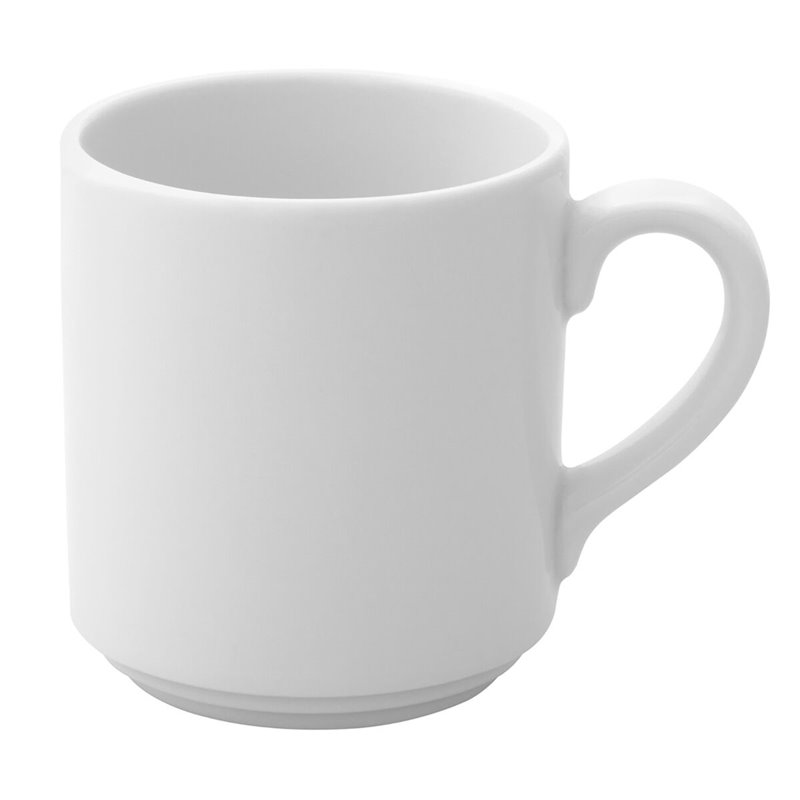 Image secondaire de Tasse Ariane Prime Café Céramique Blanc (90 ml) (12 Unités)