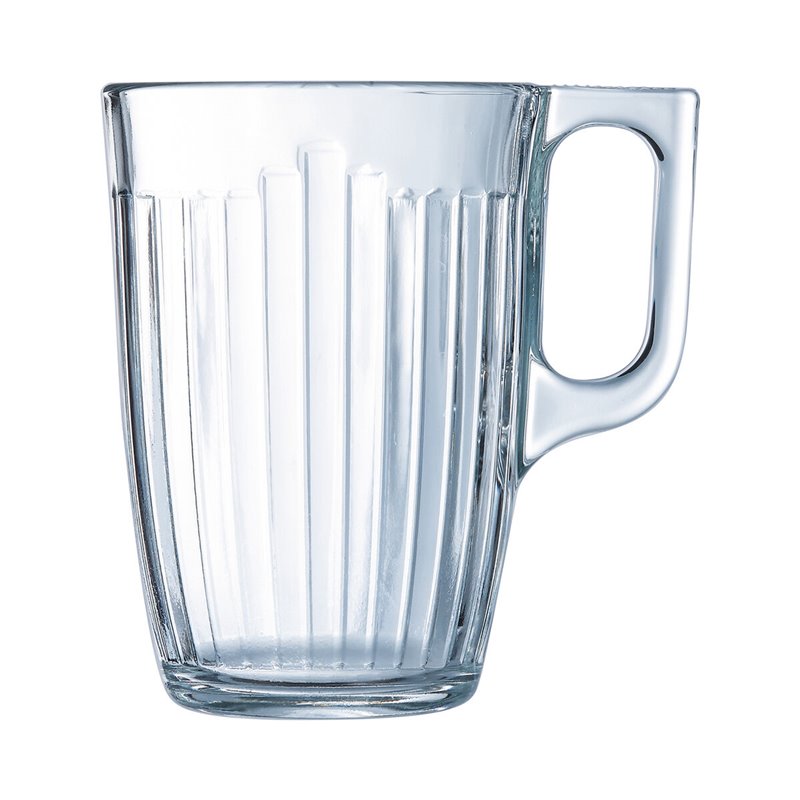 Image secondaire de Tasse Luminarc Nuevo Petit-déjeuner Transparent verre (320 ml) (6 Unités)