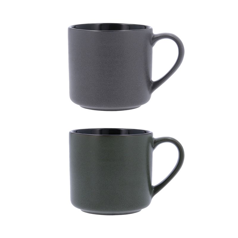 Image secondaire de Tasse Bidasoa Dark Moon XL Céramique 540 ml (12 Unités)