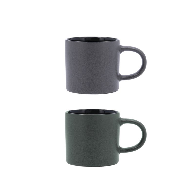 Image secondaire de Tasse Bidasoa Dark Moon Céramique 250 ml (12 Unités)