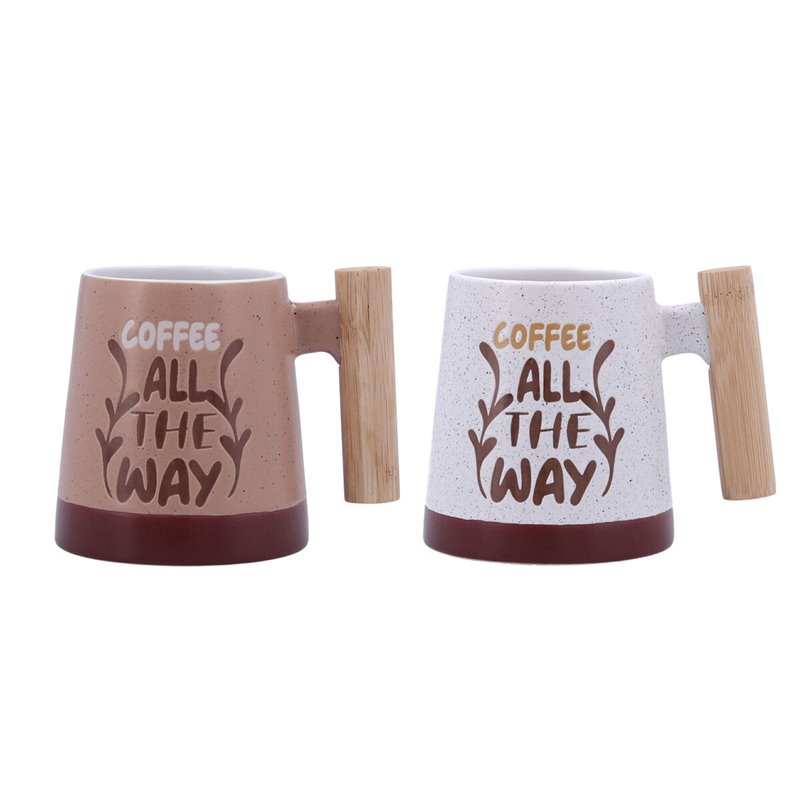 Image secondaire de Tasse Bidasoa All The Way Multicouleur Céramique 350 ml (12 Unités)