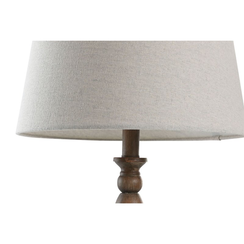 Image secondaire de Lampadaire Home ESPRIT Marron Crème 50 W 220 V 38 x 38 x 150 cm (3 Pièces)