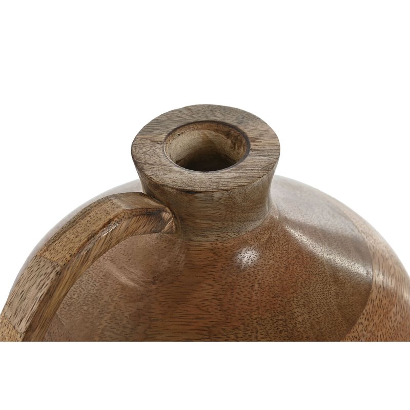 Image secondaire de Vase Home ESPRIT Marron Bois de manguier