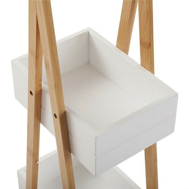 Image secondaire de Etagère de salle de bains Versa Bambou Bois MDF Bois MDF/Bambou (18 x 81 x 30 cm)