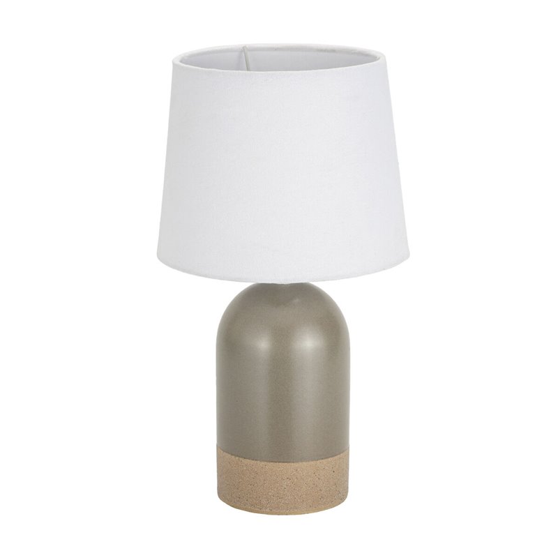 Lampe de bureau Versa Duo Lin Céramique 40 W 18 x 32,5 cm