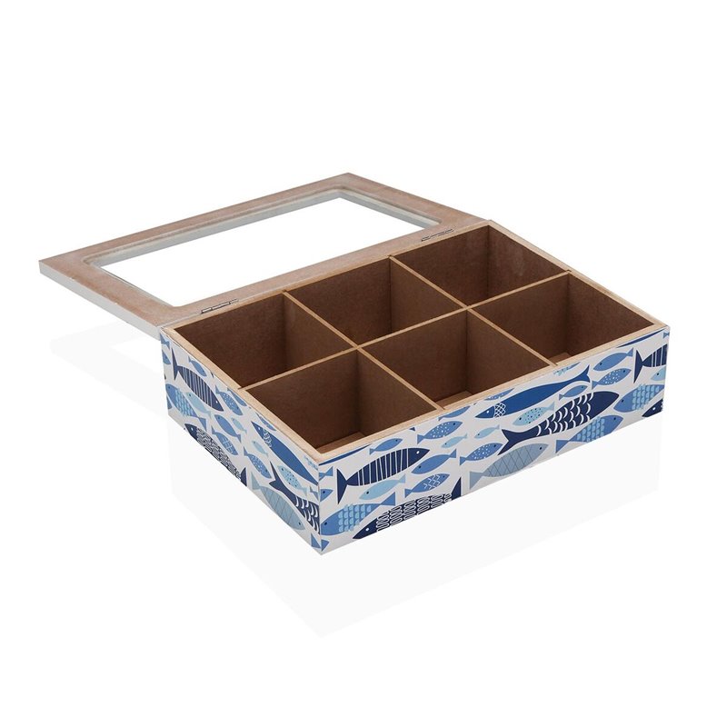 Image secondaire de Boîte pour infusions Versa Aqua 2 Bois 17 x 7 x 24 cm