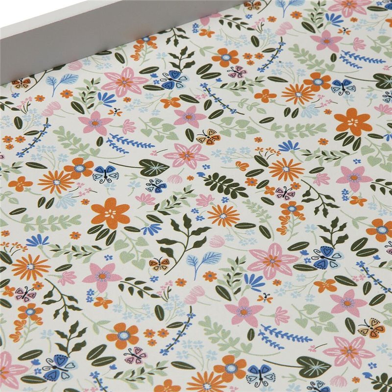 Image secondaire de Plateau Versa Bois MDF 30 x 5 x 45 cm Fleurs