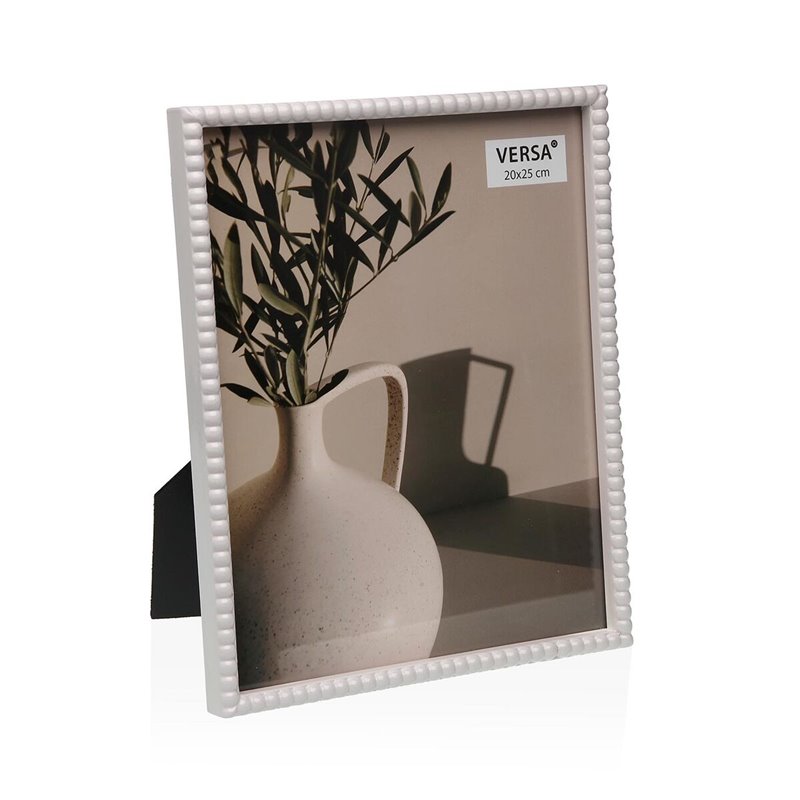 Cadre photo Versa Blanc Bois MDF 2 x 21,3 x 16,3 cm