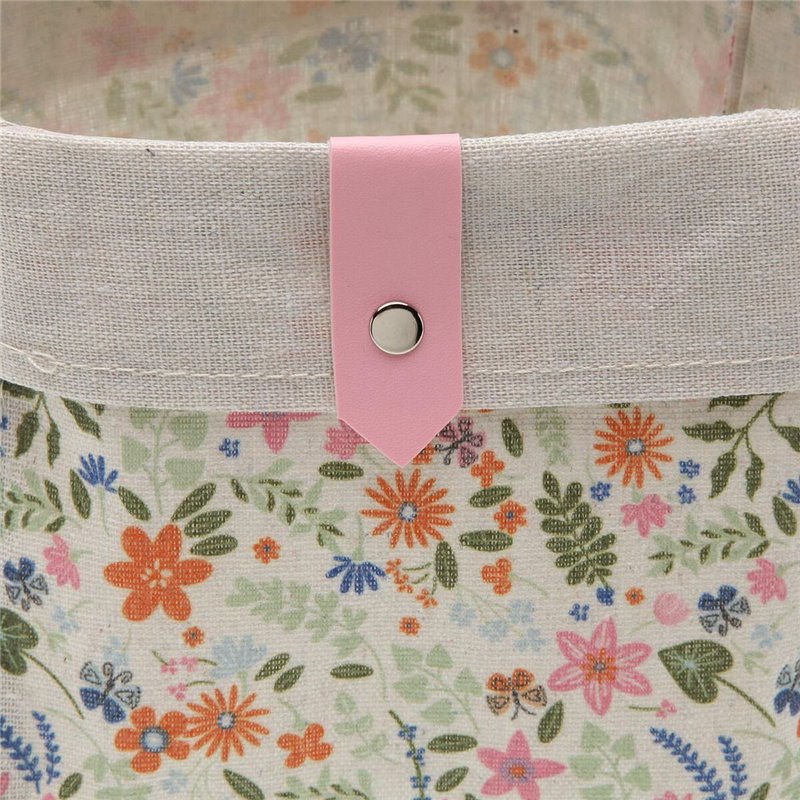 Image secondaire de Set de basket Versa Textile Fleurs 14 x 14 x 14 cm