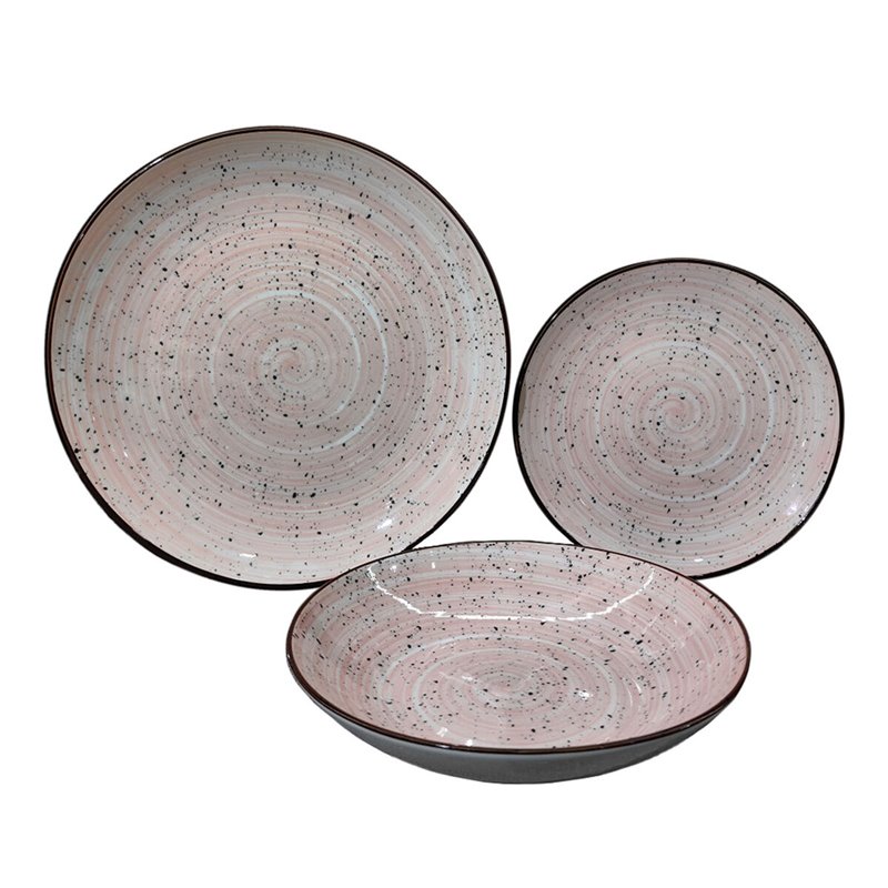 Assiettes Versa Lua Porcelaine 18 Pièces