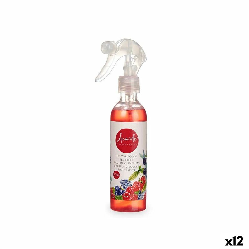 Désodorisant Acorde 4-A-AR Fruits rouges 200 ml (12 Unités)