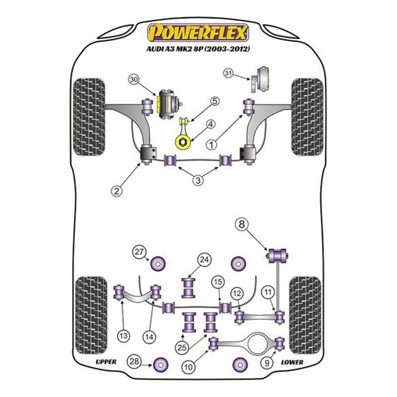 Image secondaire de Silentblock Powerflex PFF85-504R