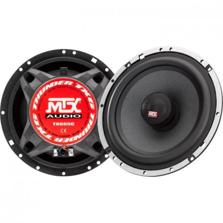MTX TX665C Haut-parleurs coaxiaux 16,5cm 2 voies 90W RMS 4O 109,99 €