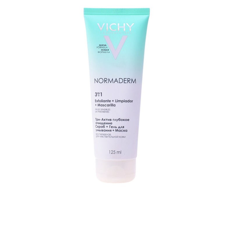 Image secondaire de Exfoliant visage 3-en-1 NORMADERM Vichy CVI103B2 (125 ml) 125 ml