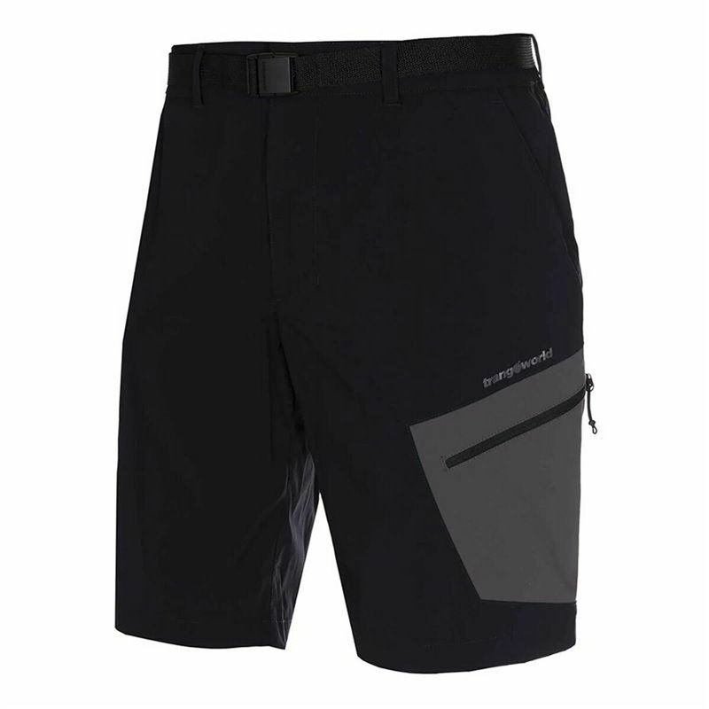 Image secondaire de Short de Sport Trangoworld Laruns Noir Montagne Multicouleur