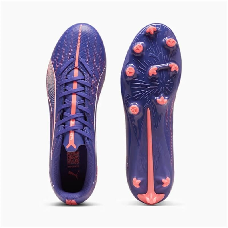 Image secondaire de Chaussures de Football pour Adultes Puma Ultra 5 Play Fg/Ag Violet