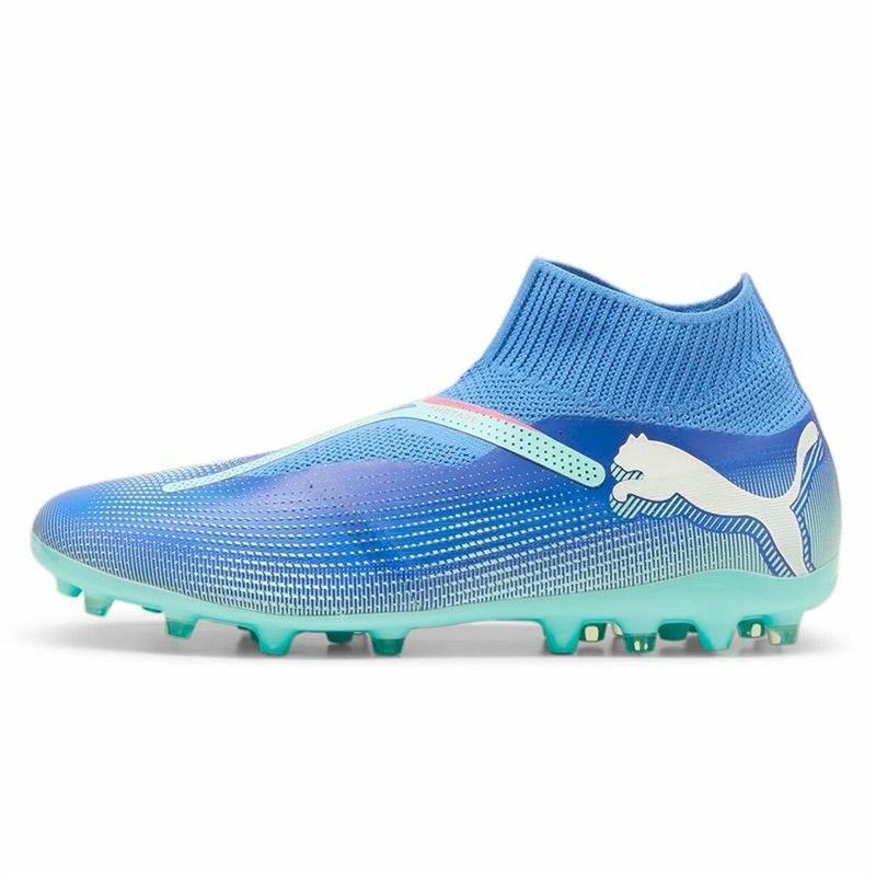 Chaussures de Football pour Adultes Puma Future 7 Match+ Ll Mg Indigo