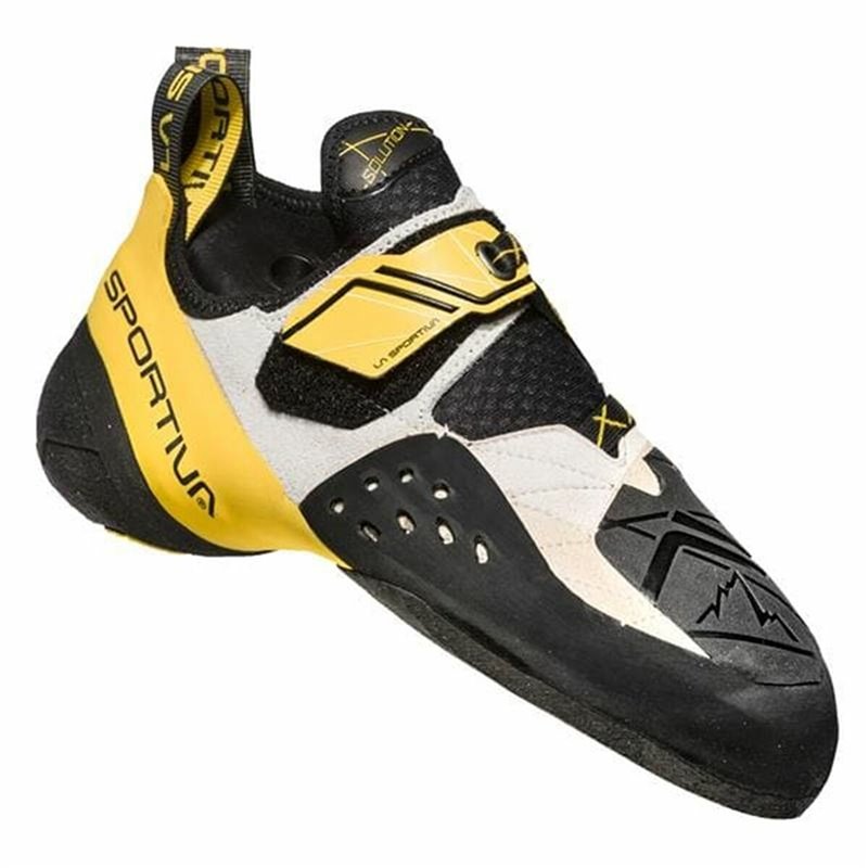 Image secondaire de Chausson d´Éscalade La Sportiva Solution Blanc Jaune