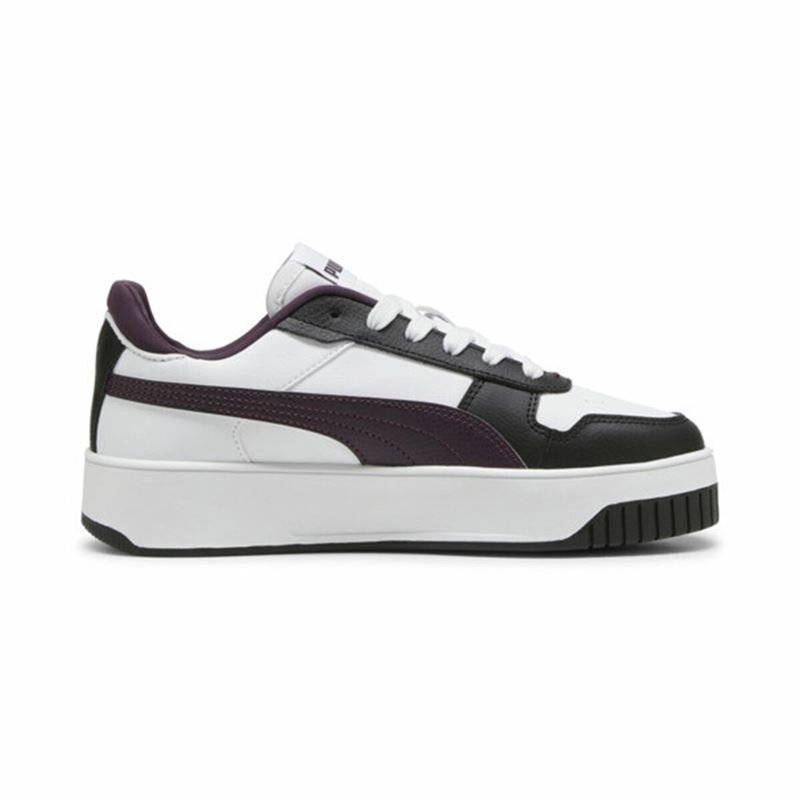 Image secondaire de Baskets Casual pour Femme Puma Carina Street Blanc Blue marine
