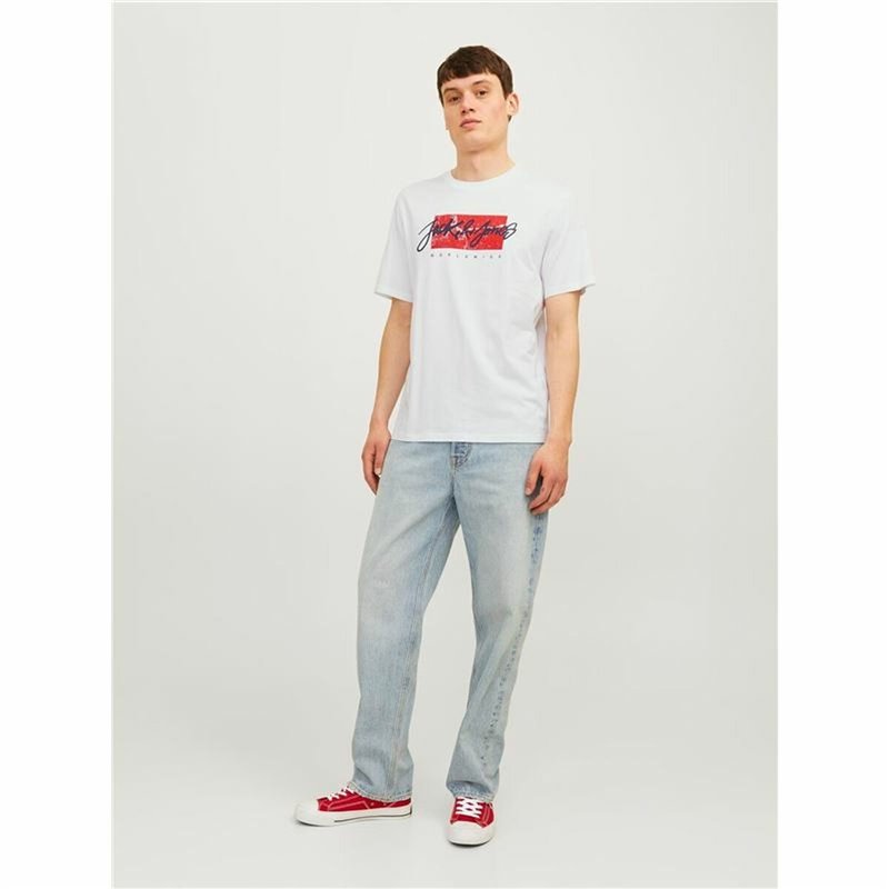 Image secondaire de T-shirt à manches courtes homme Jack & Jones tiley Blanc