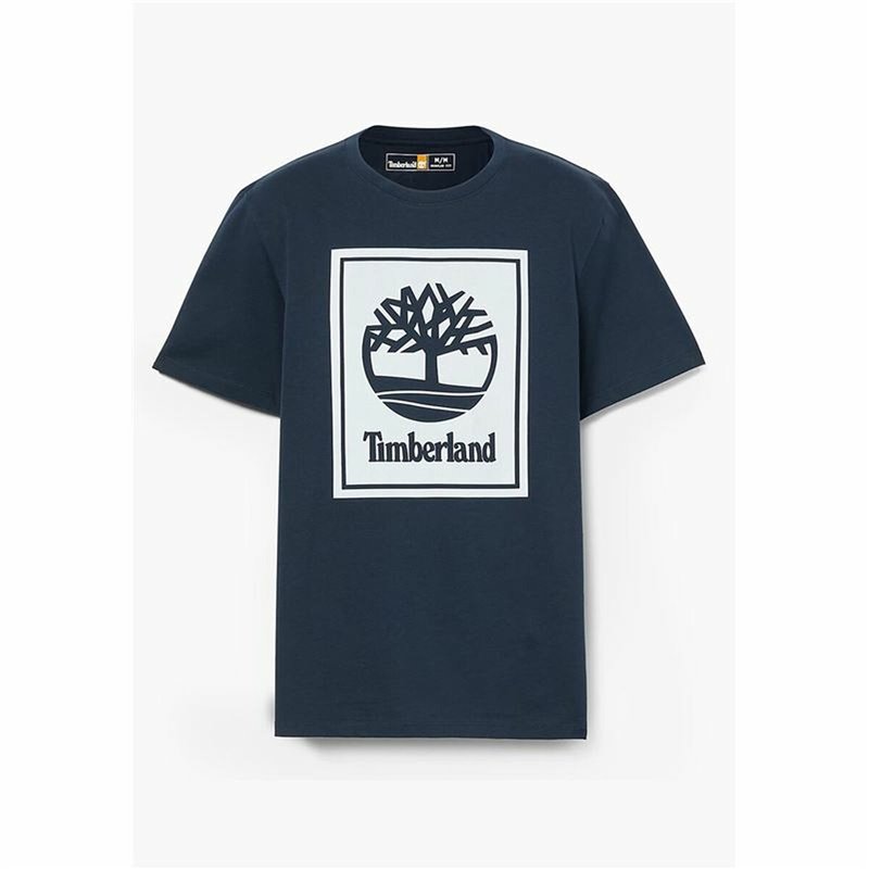 Image secondaire de T-shirt à manches courtes homme Timberland Stack Logo Noir