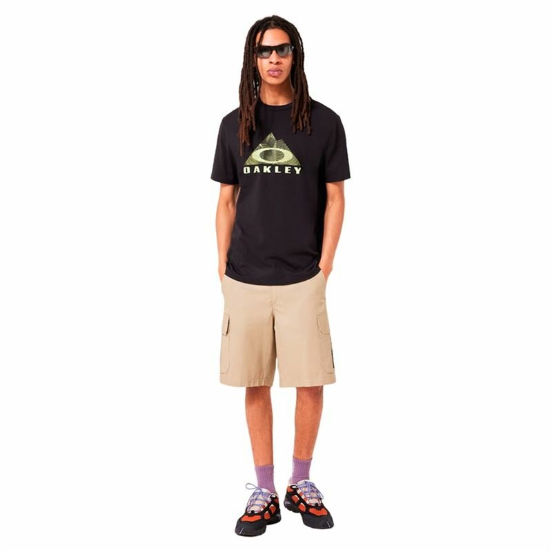 Image secondaire de T-shirt à manches courtes homme Oakley Lined Mountain Bark